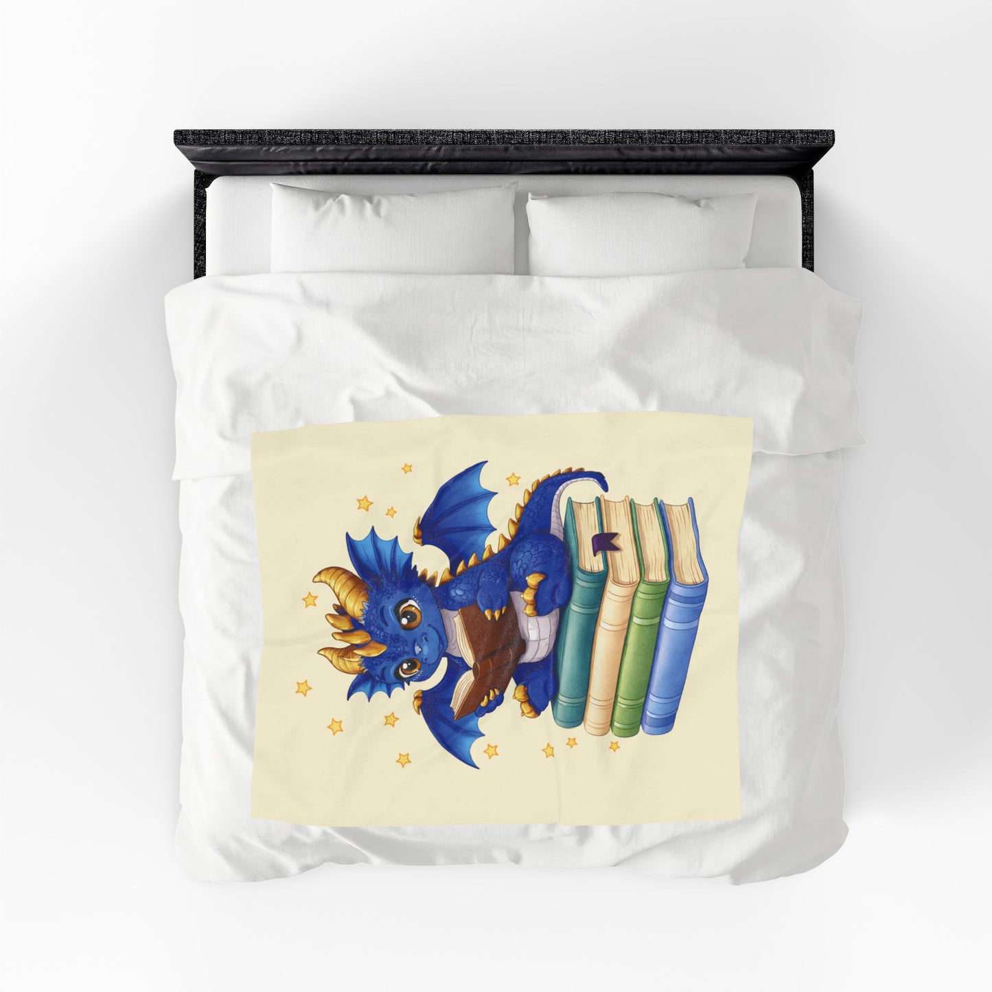 Plush Blanket of Book Dragon Bolt (no returns)