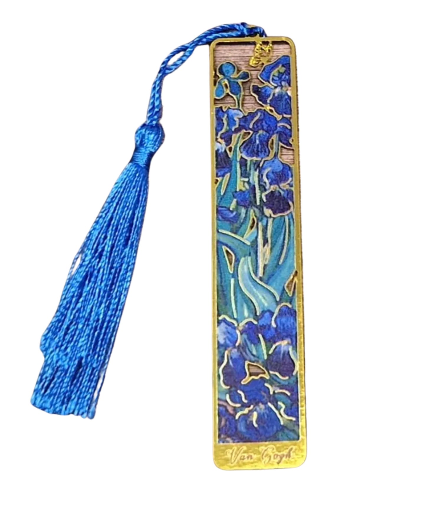 Van Gogh and Monet Metal Bookmarks with Tassel
