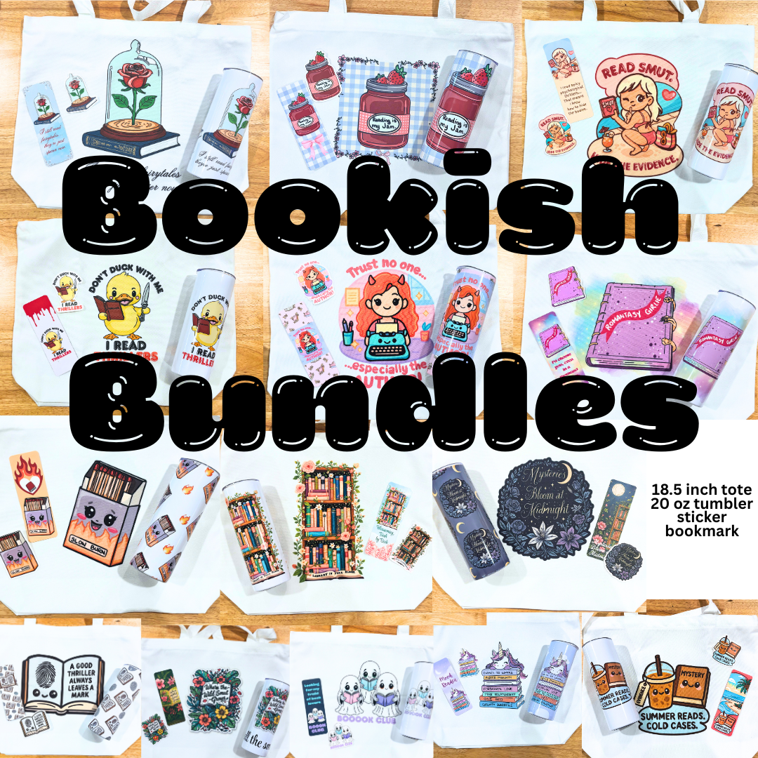 Book Lover’s Bundle featuring unique artwork by author, Wendy Owens