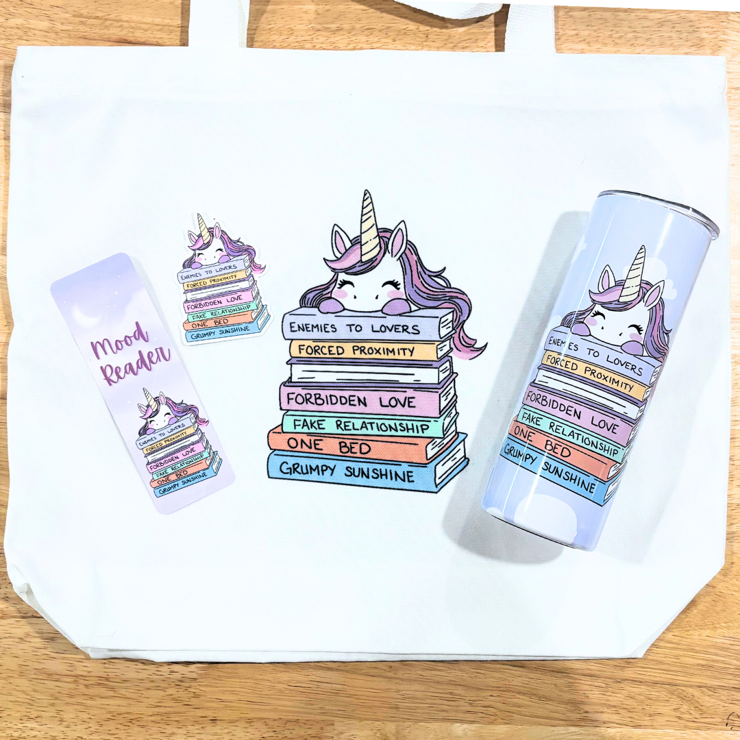 Book Lover’s Bundle featuring unique artwork by author, Wendy Owens