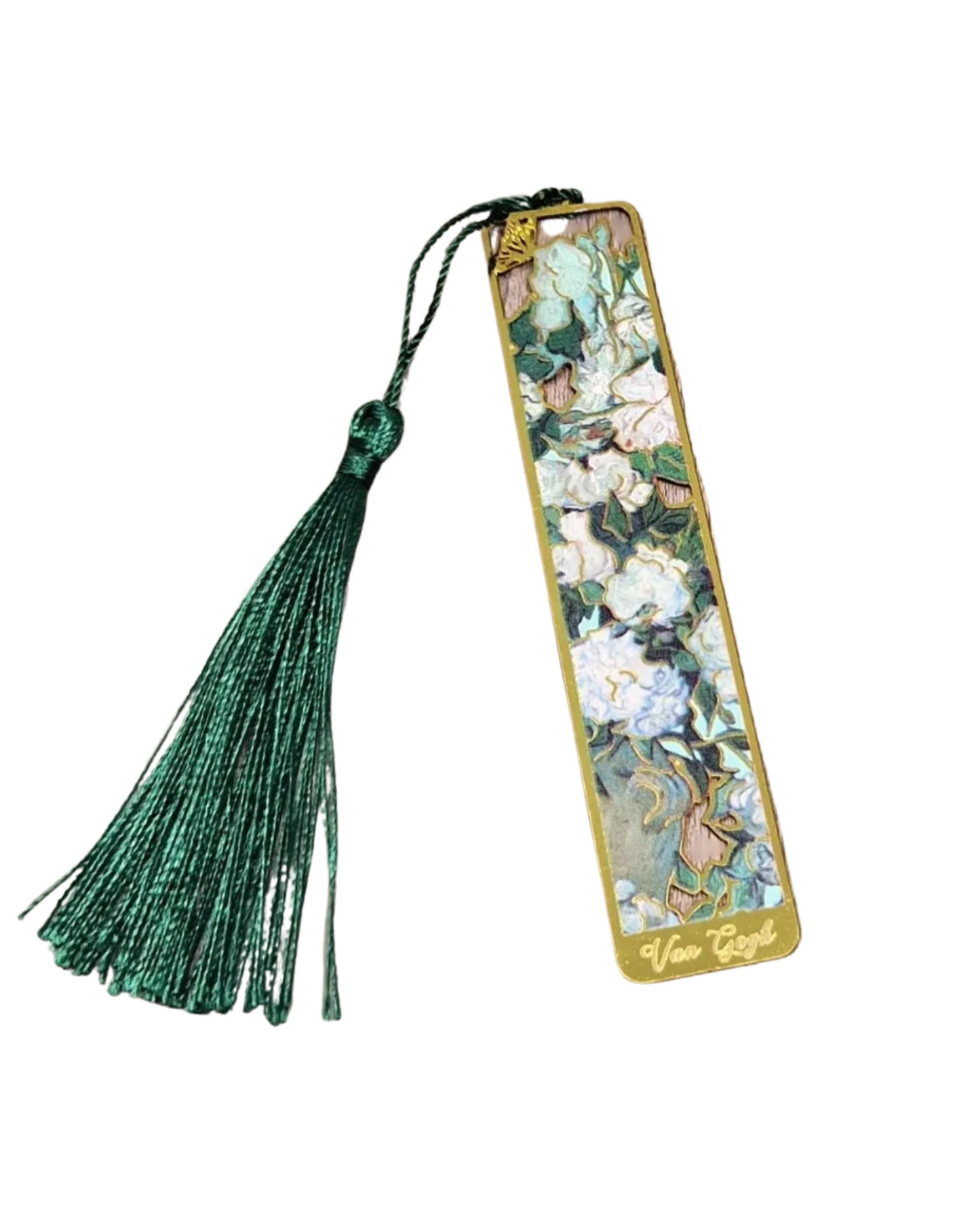 Van Gogh and Monet Metal Bookmarks with Tassel