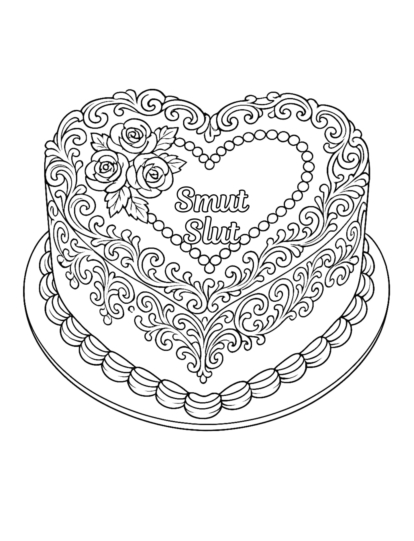 Bookish Adult Coloring Books: Options include A Smut Lover’s Coloring Book | Romantasy| Cuddly Critter| Thriller