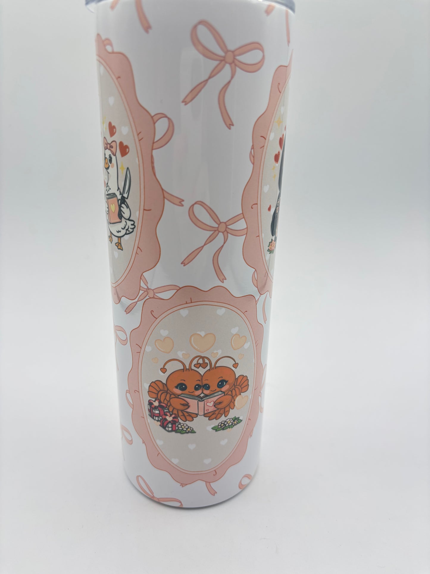 20 oz Tumbler with Straw - Stainless Steel - Drinkware Accessories - Wendy Owens Books