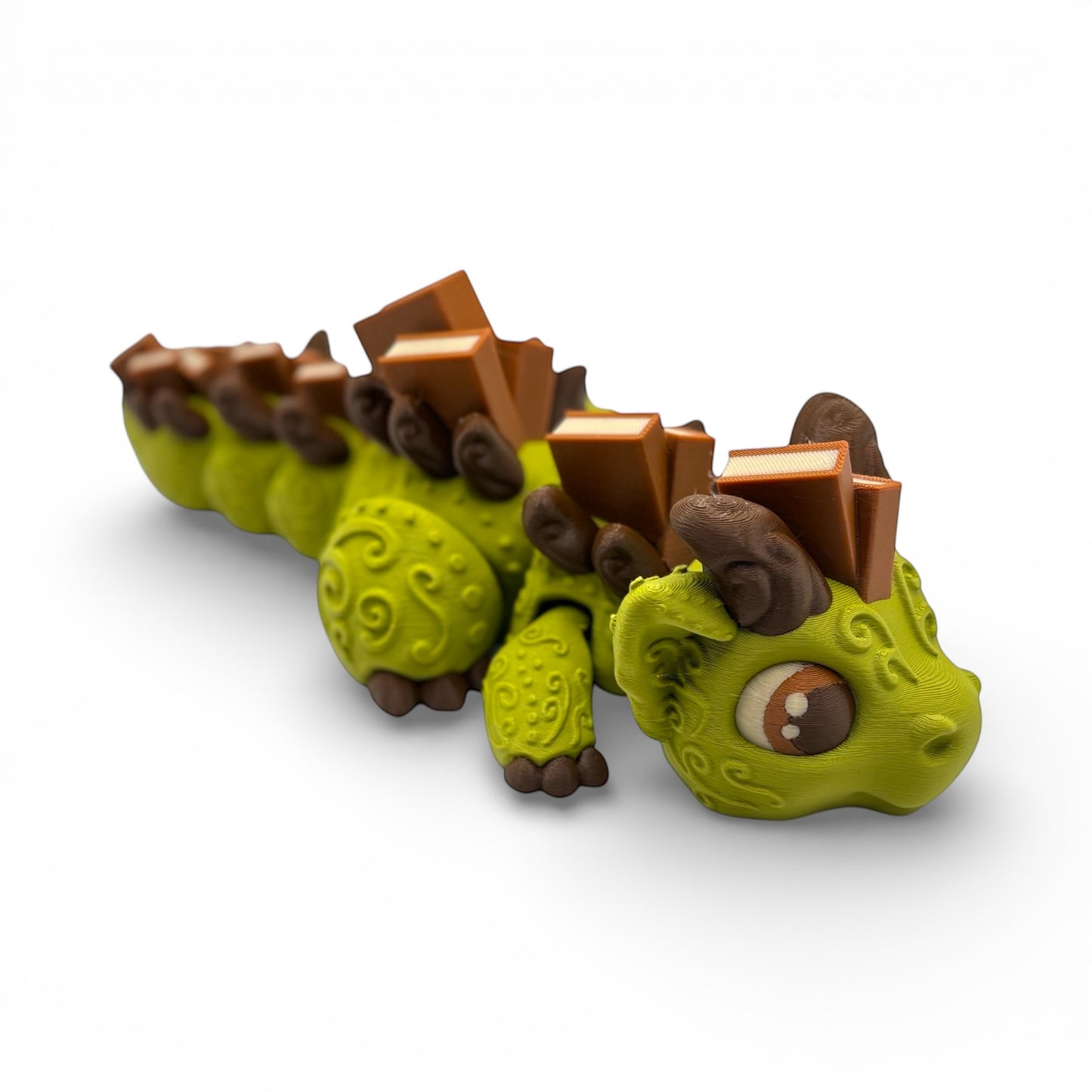 Book Dragons Articulated 3D Printed Sip Sidekicks for Tumblers – view 55