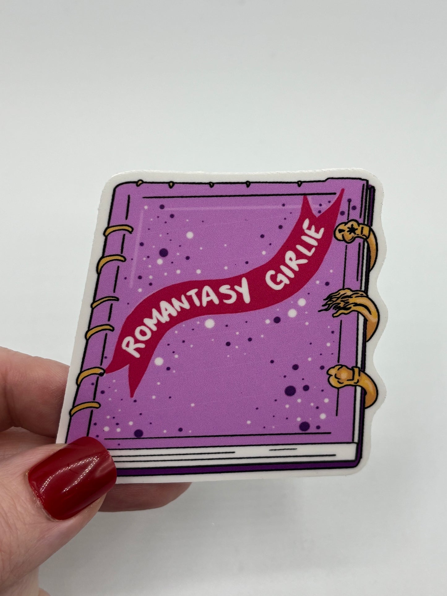 Bookish Vinyl Stickers – 3 Inch Waterproof Decals for Readers, Romantasy Fans, and Book Lovers | Bundle & Individual Options
