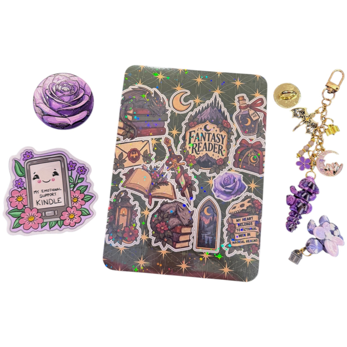 Fantasy - Date with a Kindle & Matching Mug | Blind Date eBook Gift Box + Kindle Accessories