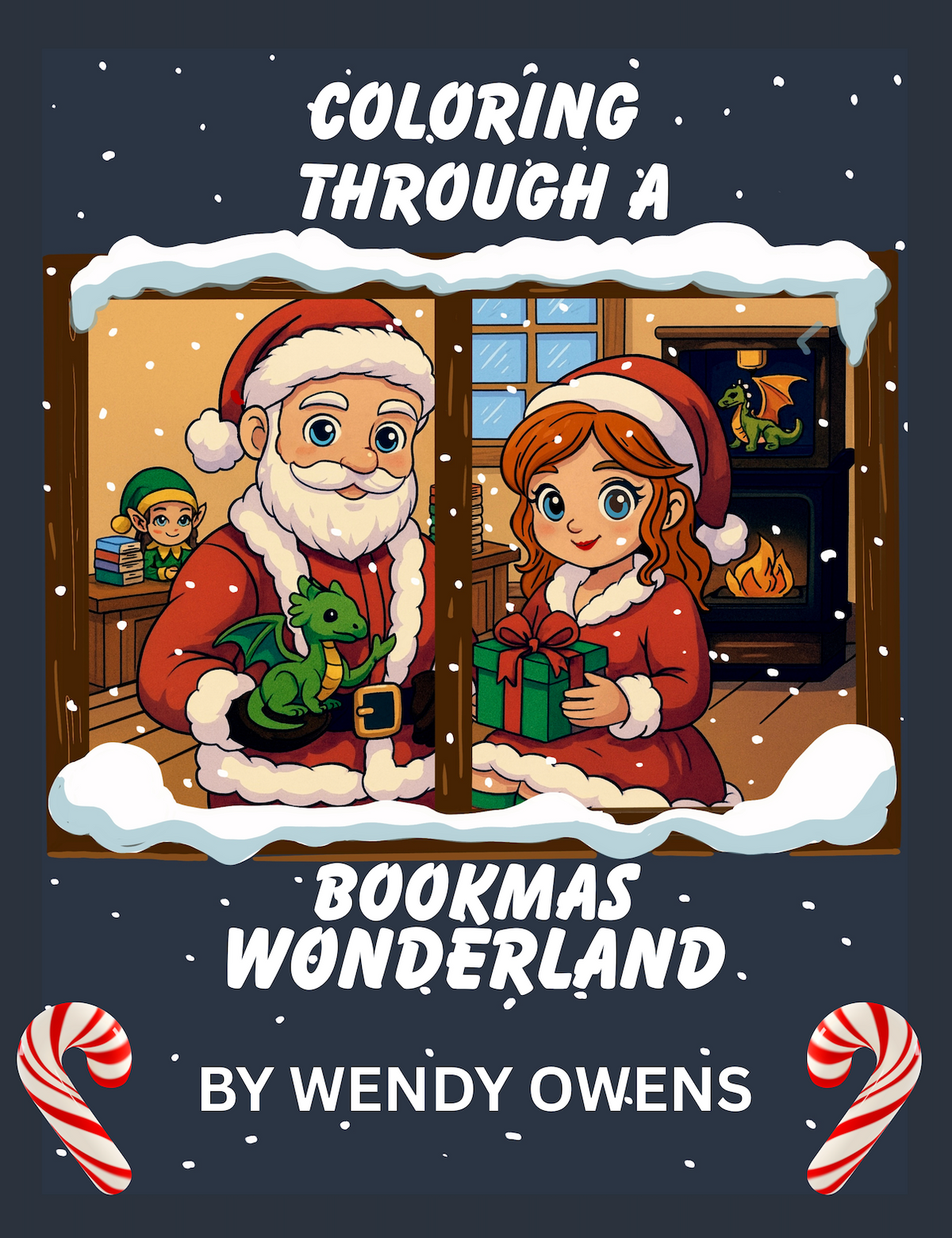 Christmas Coloring with Wendy And Josh