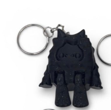 3D Printed Adorably Spooky and Cute Keychains | Kawaii Goth Accessories