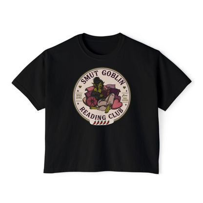 Smut Goblin Reading Club Boxy Tee