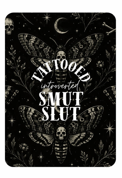 Just the Tip or Smut Slut Kindle Insert – Original Bookish Art by Wendy Owens | E-Reader Clear Case Insert | Matte or Holographic Stars