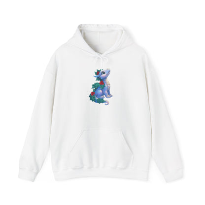 Holiday Dragon Hoodie — Cute Christmas Dragon Graphic Pullover