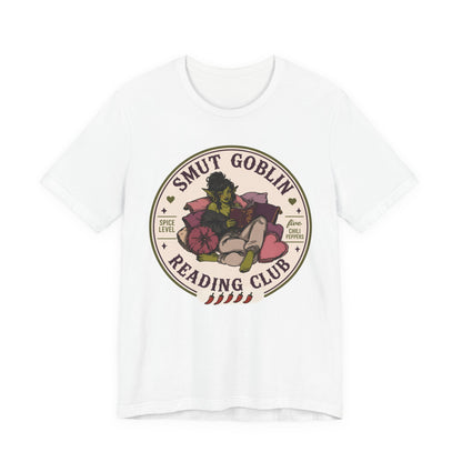 Smut Goblin Reading Club T-Shirt — Cute Goblin Book Lover Tee