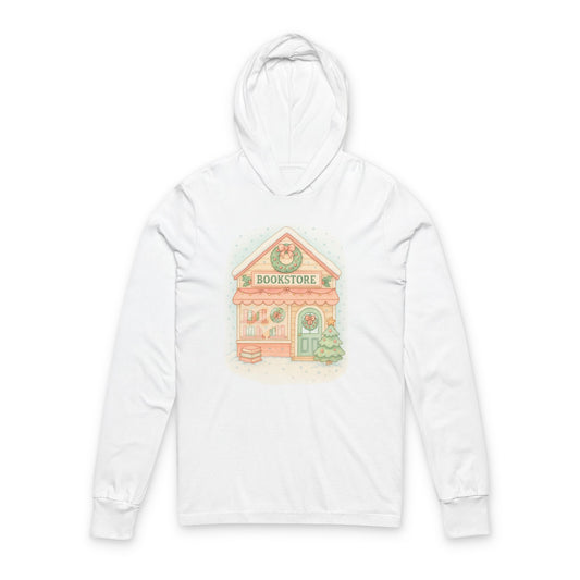 Bookstore Long Sleeve Hooded Shirt