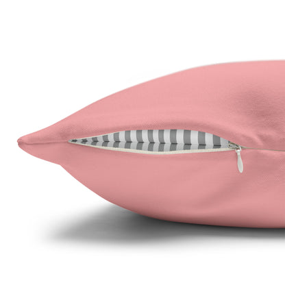 Pink Reading Because Murder Is Wrong Pillowcase Cute Book Lover Decorative Pillow No Returns
