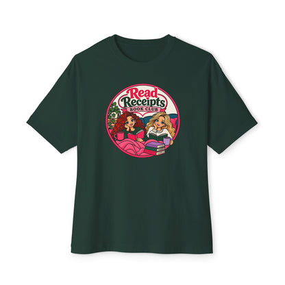 Read Receipts Book Club Tee — Cozy Booklover Graphic Shirt