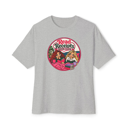Read Receipts Book Club Tee — Cozy Booklover Graphic Shirt