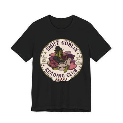 Smut Goblin Reading Club T-Shirt — Cute Goblin Book Lover Tee