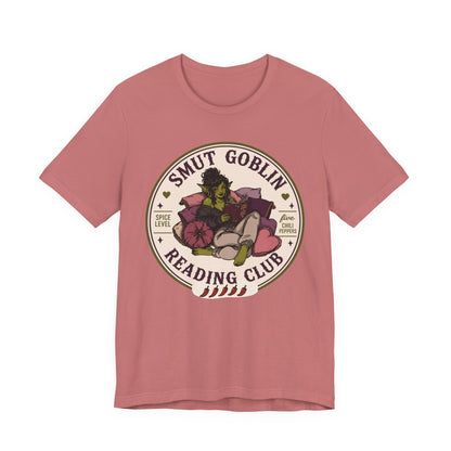 Smut Goblin Reading Club T-Shirt — Cute Goblin Book Lover Tee