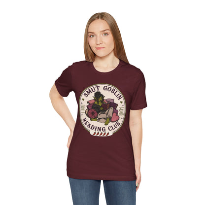 Smut Goblin Reading Club T-Shirt — Cute Goblin Book Lover Tee
