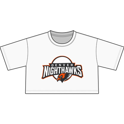 Denver Nighthawks Cropped T-Shirt — Women’s Team Logo Crop Tee