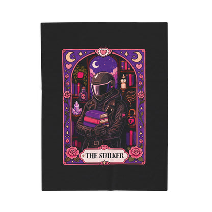 Plush Blanket The Stalker Bookish Tarot card