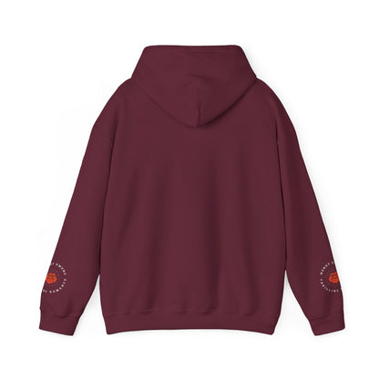 Wendy Owens Books Rose Emblem Hoodie — "Thrilling Romance" Graphic Pullover