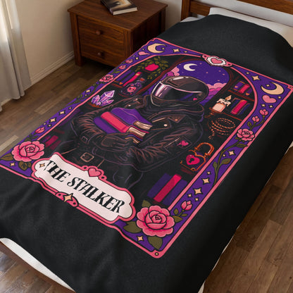 Plush Blanket The Stalker Bookish Tarot card