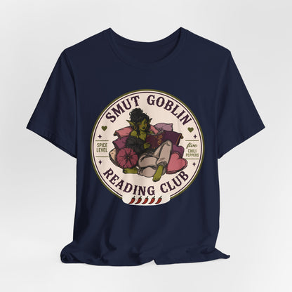 Smut Goblin Reading Club T-Shirt — Cute Goblin Book Lover Tee