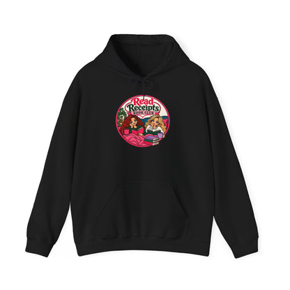 Read Receipts Retro Hoodie — Vintage Girlfriend Squad Graphic Sweatshirt