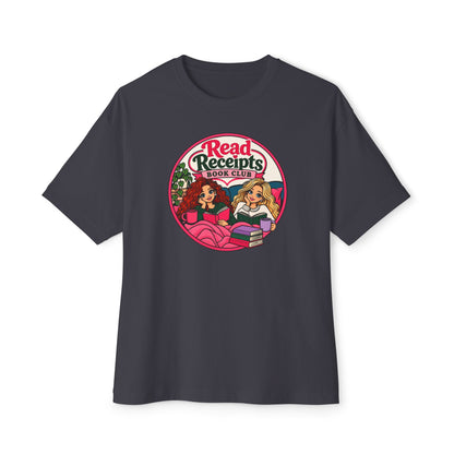 Read Receipts Book Club Tee — Cozy Booklover Graphic Shirt