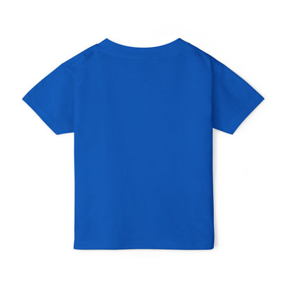Toddler T-Shirt — Cute Blue Holiday Dragon with Holly & Berries