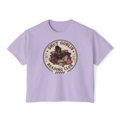 Smut Goblin Reading Club Boxy Tee