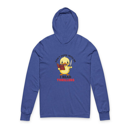Thriller Duck  Long Sleeve Hooded Shirt