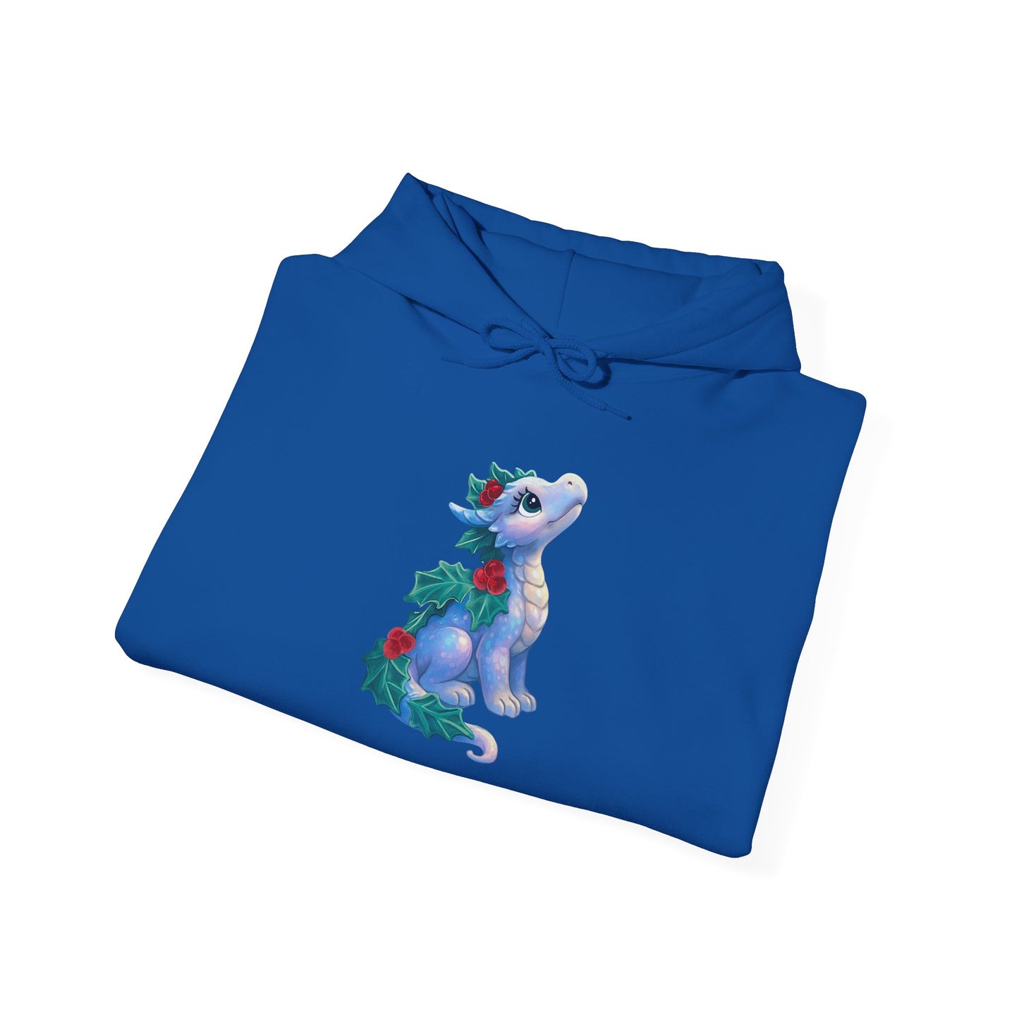 Holiday Dragon Hoodie — Cute Christmas Dragon Graphic Pullover