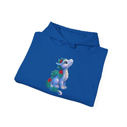 Holiday Dragon Hoodie — Cute Christmas Dragon Graphic Pullover
