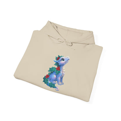 Holiday Dragon Hoodie — Cute Christmas Dragon Graphic Pullover
