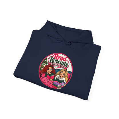 Read Receipts Retro Hoodie — Vintage Girlfriend Squad Graphic Sweatshirt