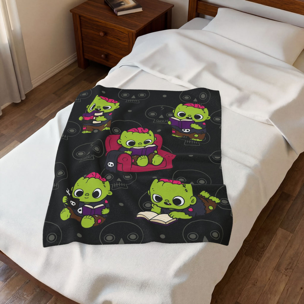 Reading Zombie Blanket