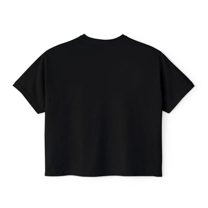 Morally Grey Reading Club Boxy Tee No Refunds on Clothing