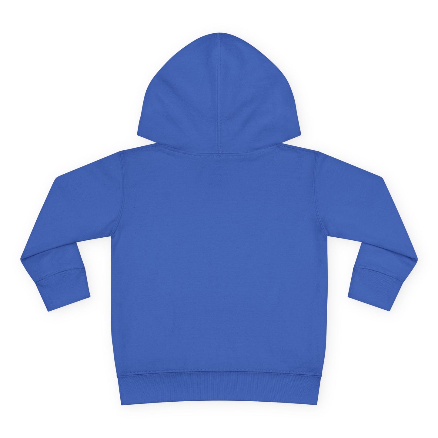 Toddler Hoodie — Cute Blue Baby Dragon with Holly Christmas Design