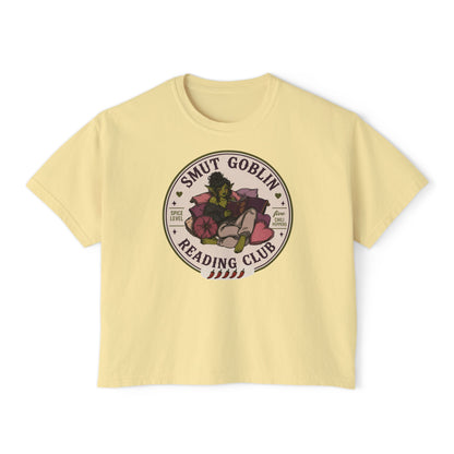 Smut Goblin Reading Club Boxy Tee