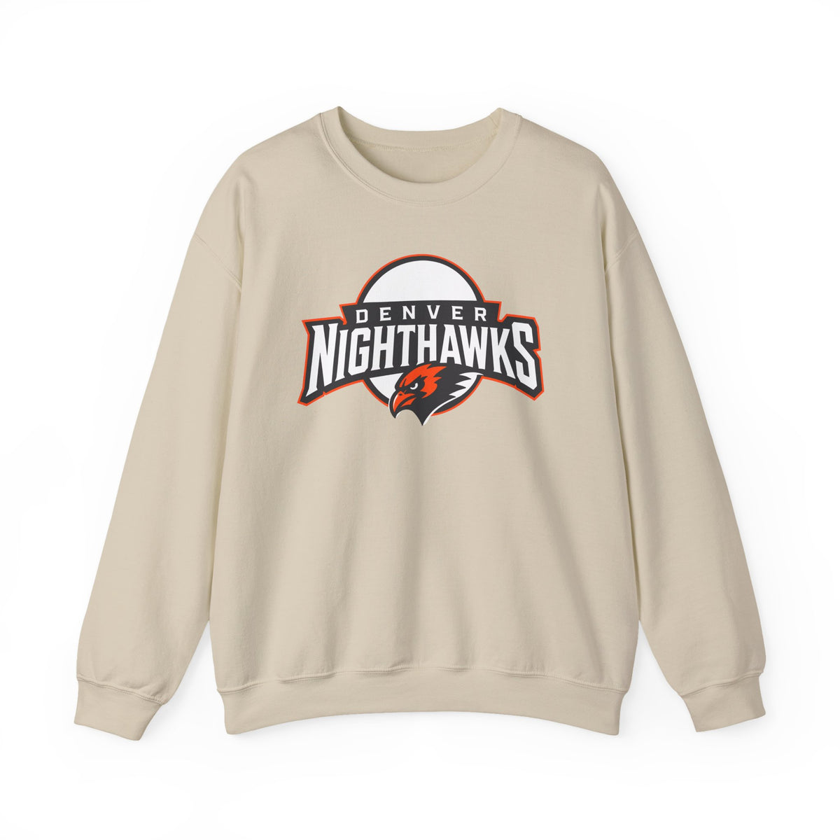 Denver Nighthawks Crewneck Sweatshirt – Vintage Sports Logo Pullover