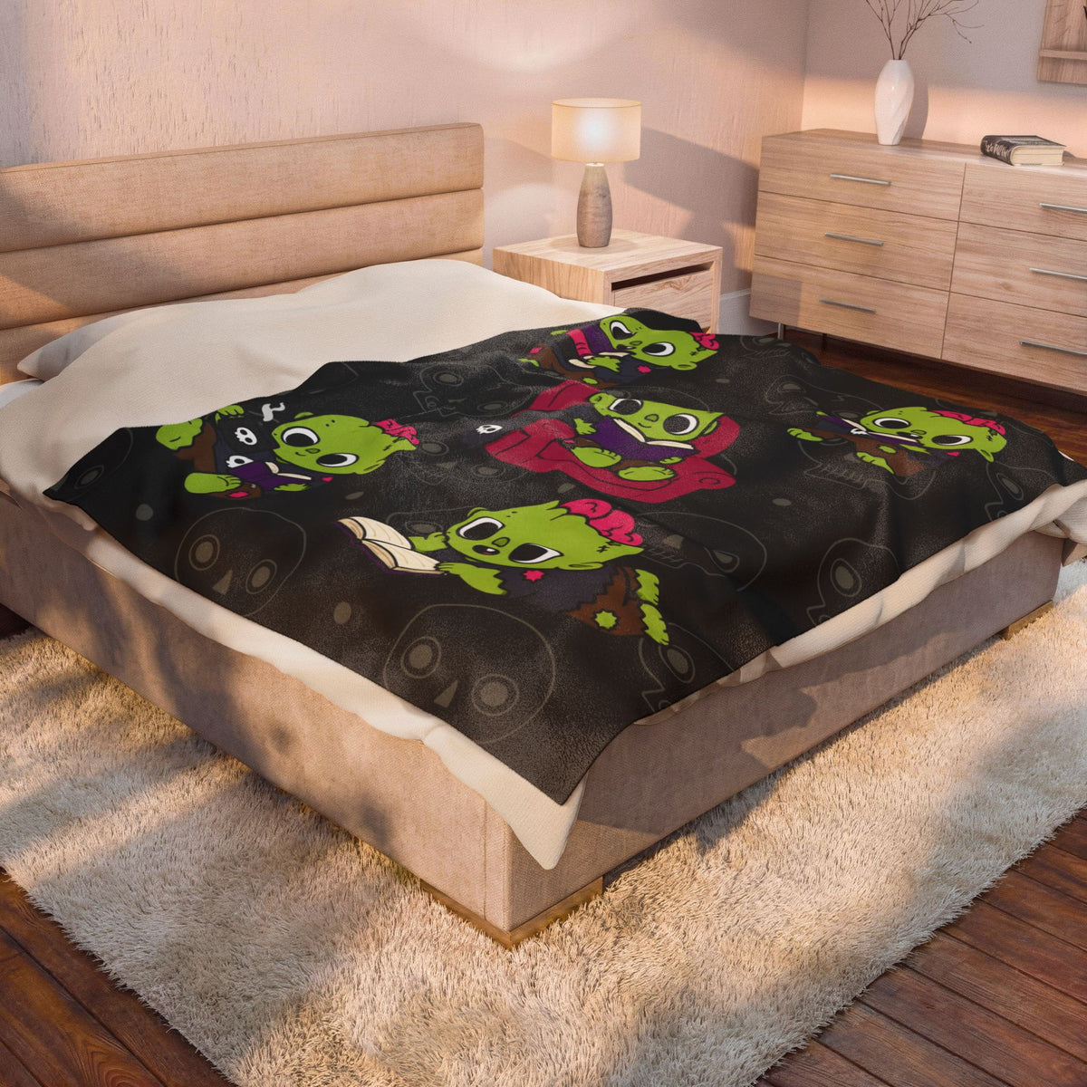 Reading Zombie Blanket