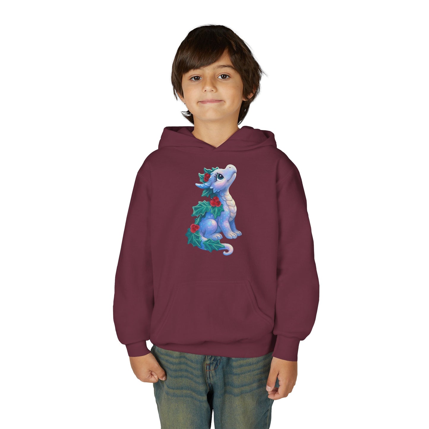 Emberly Youth Heavy Blend Hooded Sweatshirt