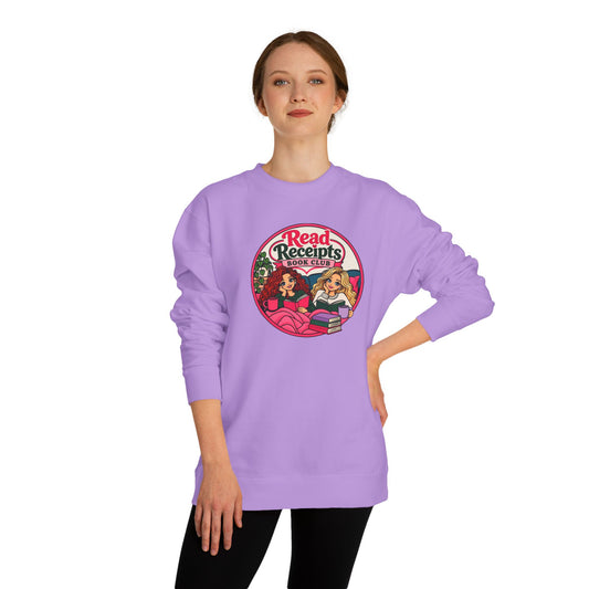 Read Receipts Book Club Sweatshirt – Cozy Literary Graphic Crewneck