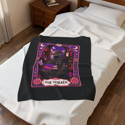 Plush Blanket The Stalker Bookish Tarot card