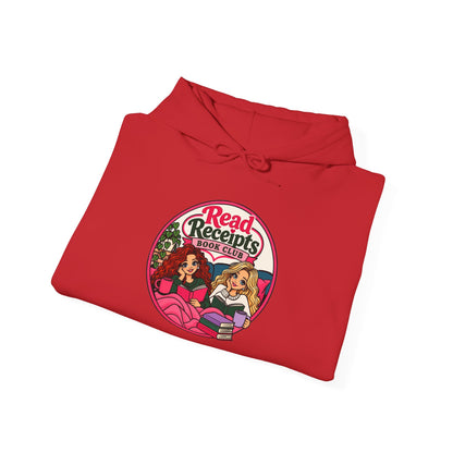 Read Receipts Retro Hoodie — Vintage Girlfriend Squad Graphic Sweatshirt
