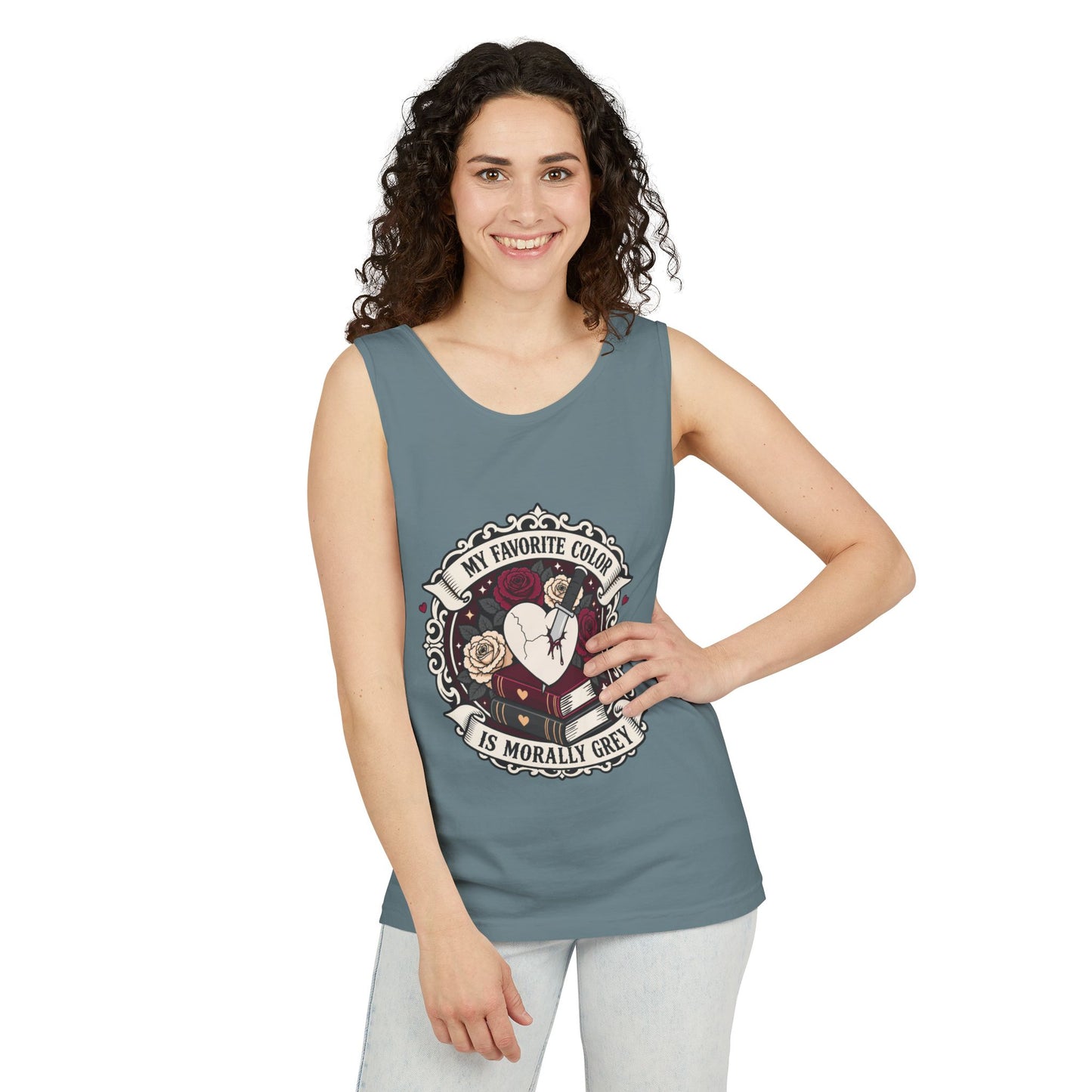 My Favorite Color is Morally Grey Tank Top  (no returns)