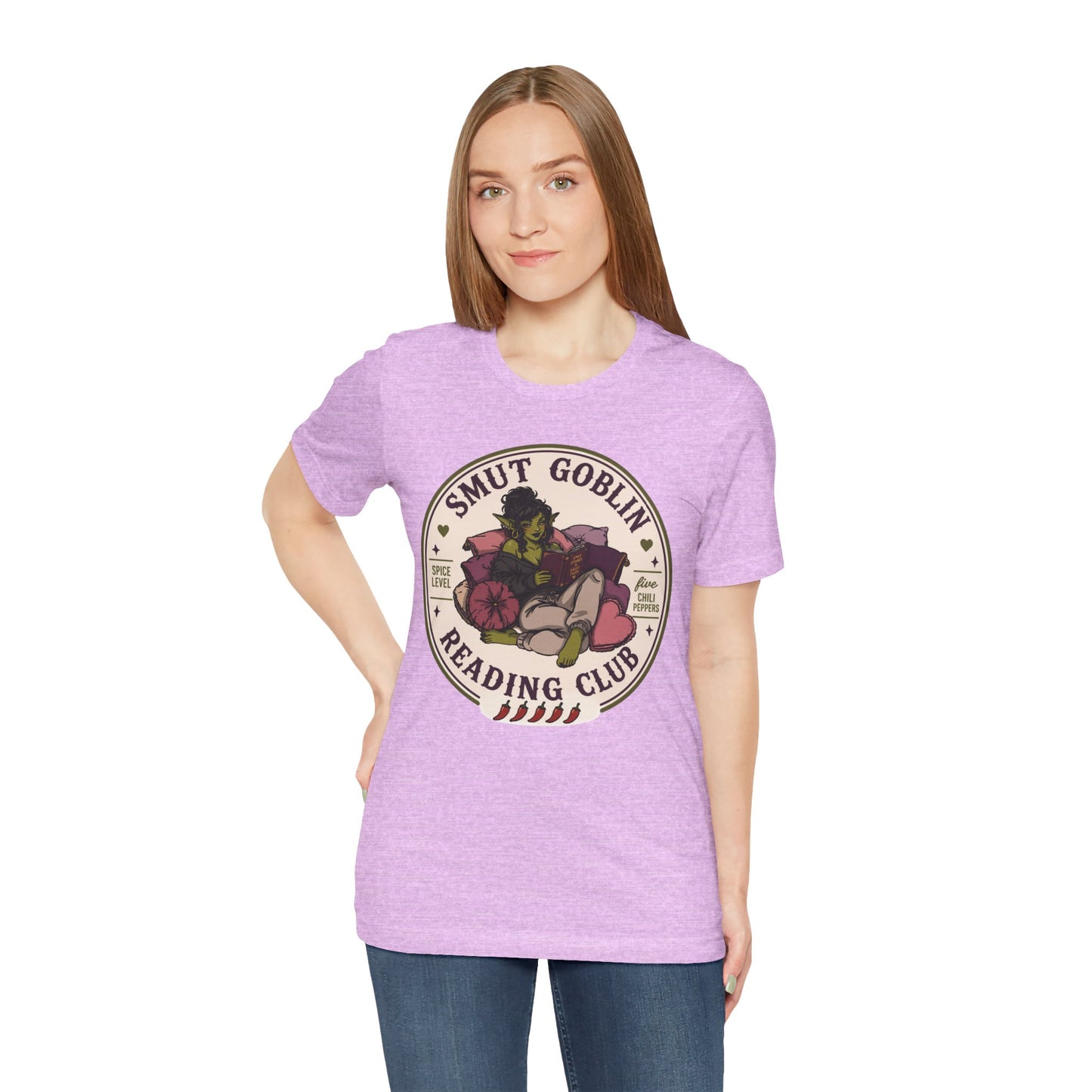 Smut Goblin Reading Club T-Shirt — Cute Goblin Book Lover Tee