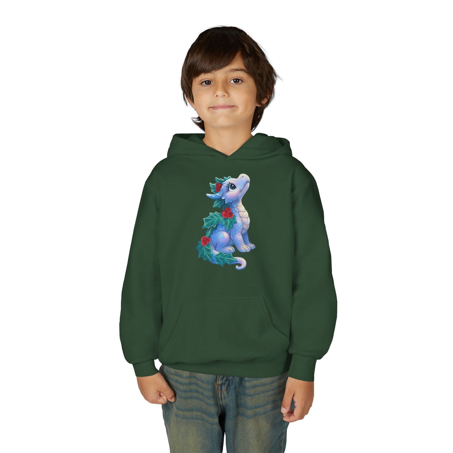 Emberly Youth Heavy Blend Hooded Sweatshirt
